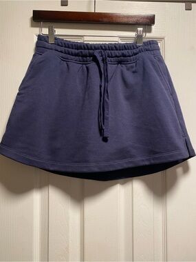Rae Mode Navy Blue Drawstring Skort